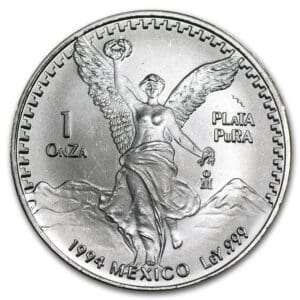 1994 - 1 oz Mexican Silver Libertad