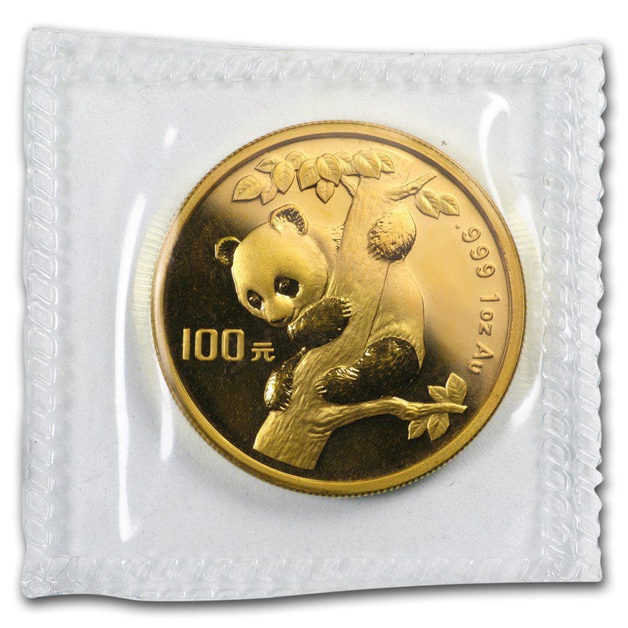 1996 1oz panda silver coins Shanghai mint 