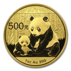 2012 - 1 oz Chinese Gold Panda