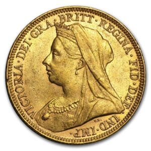 Great Britain Gold Sovereign Queen Victoria - Veil Head 1893-1901
