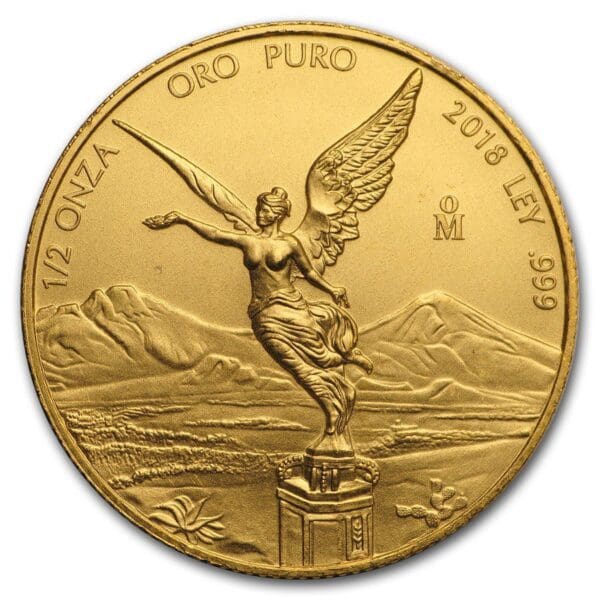 Mexican 1/2 oz Gold Libertad - Varied Years (BU)