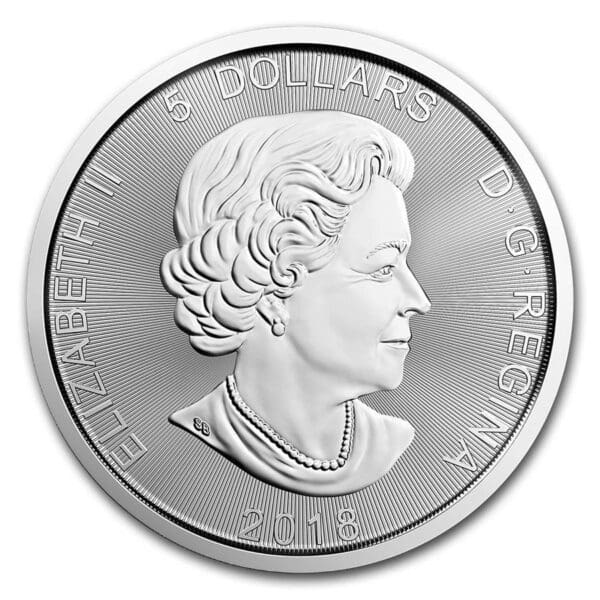 2018 Canada 1 oz Silver Predator Series Wolf - Image 2