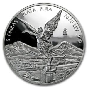 5 oz Mexican Silver Libertad (Varied Year)