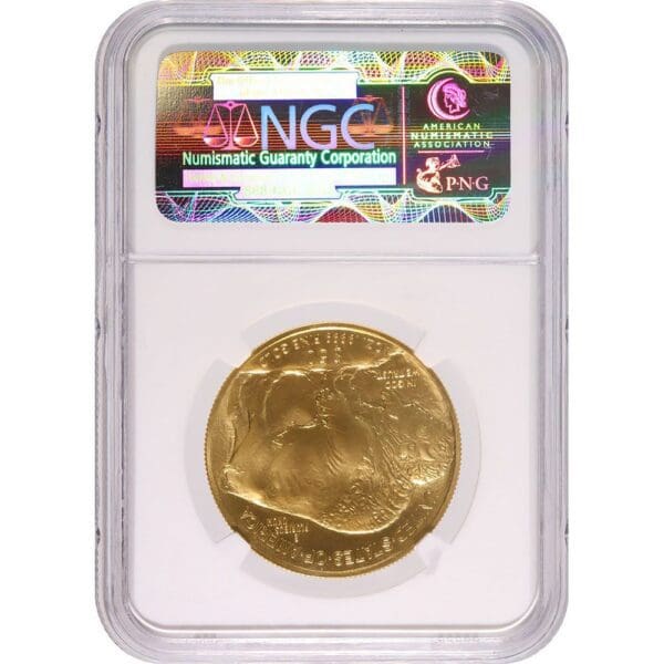 1 oz American Gold Buffalo First Day of Issue - NGC or PCGS-MS70 (Varied Year) - Image 2
