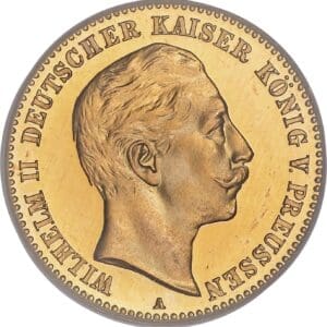 10 Mark Wilhelm II Gold - Prussia (1890-1912)