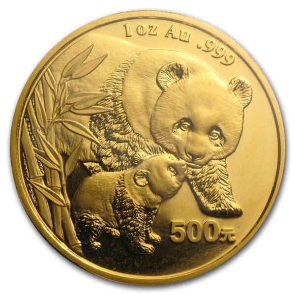 2004 - 1 oz Chinese Gold Panda