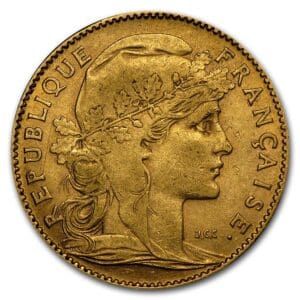 10 Francs Gold Coin - Random Year and Varied Style - 1854-1922
