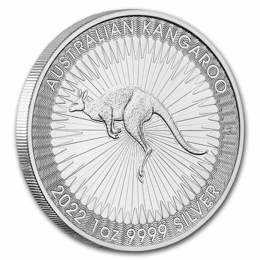 2016-P Australia 1 oz $1 .9999 Fine Silver Kangaroo Australian Mint Kangaroo 
