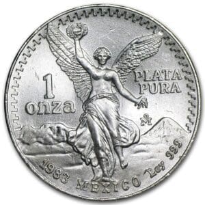 1983 - 1 oz Mexican Silver Libertad