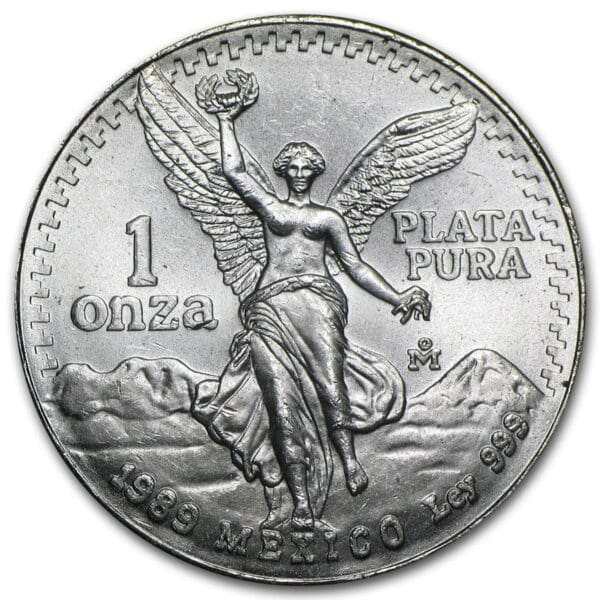 1989 - 1 oz Mexican Silver Libertad