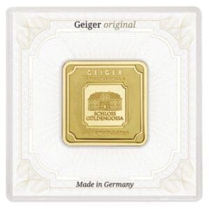 Geiger Edelmetalle Gold Bars