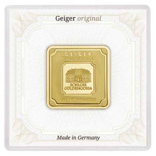 Geiger Edelmetalle Gold Bars