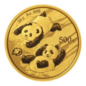 2022 30 Gram Chinese Gold Panda (BU)