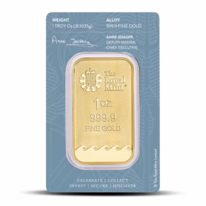 1 oz Britannia Gold Bar - The Royal Mint (New w/Assay)