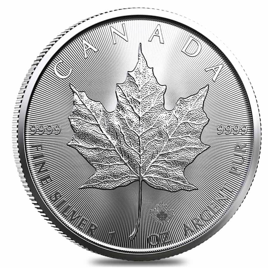 Canadian Silver Maple Leaf Sealed Monster Box - New (Random Year) BU - Image 3