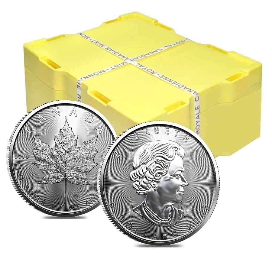 Buy Canadian Silver Maple Leaf Sealed Monster Box - New
