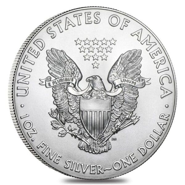 2020 - Silver American Eagle Roll of 20 Coins (BU) - Image 3