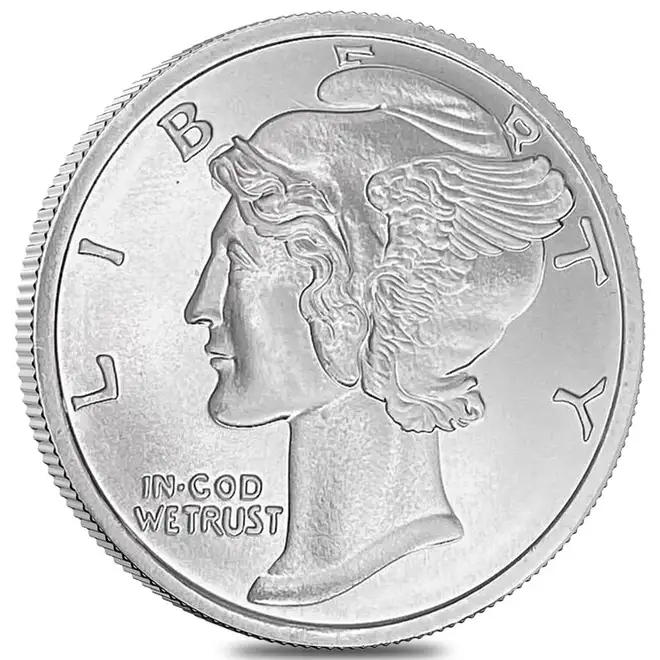 1 oz Silver Round Varied Year/Design - Image 3