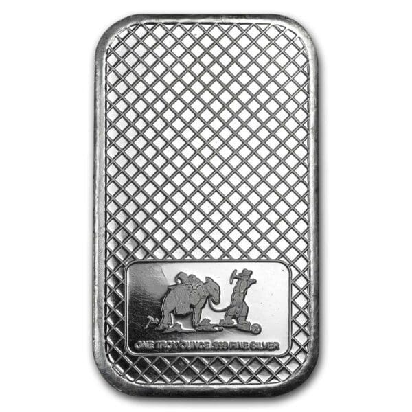 1 oz Eagle Silver Bar - SilverTowne Mint - Image 2