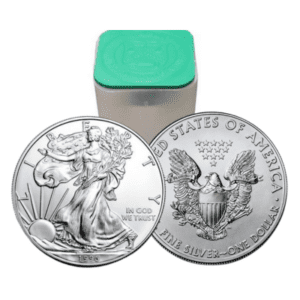 1996 - Silver American Eagle Roll of 20 Coins (BU)