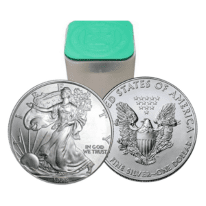 1998 - Silver American Eagle Roll of 20 Coins (BU)