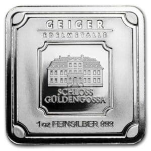30 x 1 gram Geiger Edelmetalle Silver Bar Box