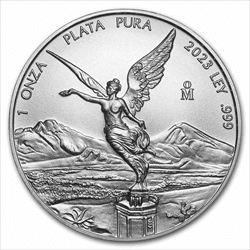 2023 - 1 oz Mexican Silver Libertad (BU)