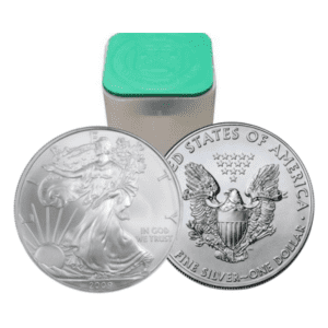 2009 - Silver American Eagle Roll of 20 Coins (BU)