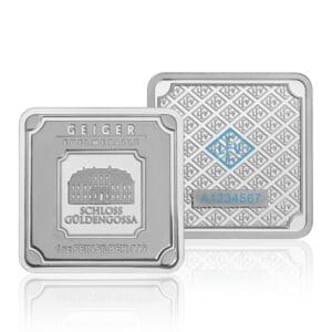 30 x 1 oz Geiger Edelmetalle Silver Bar Box