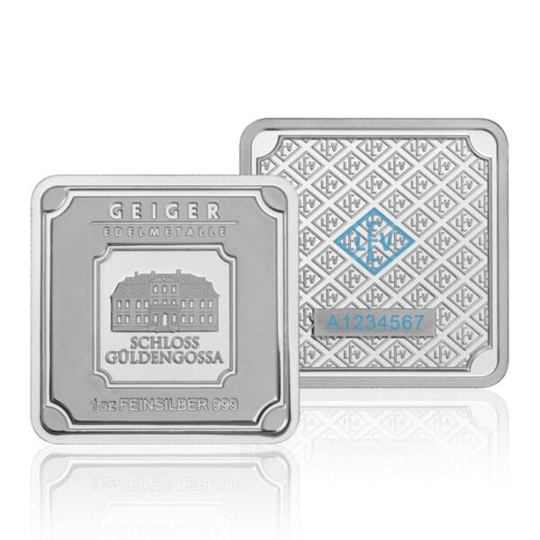 30 x 1 oz Geiger Edelmetalle Silver Bar Box