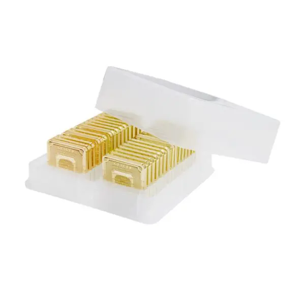 30 x 1 gram Geiger Edelmetalle Gold Bar Box