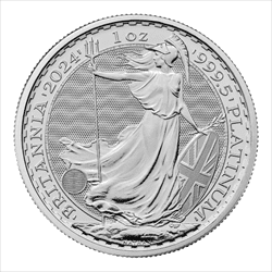 2024 - 1 oz Great Britain Platinum Britannia