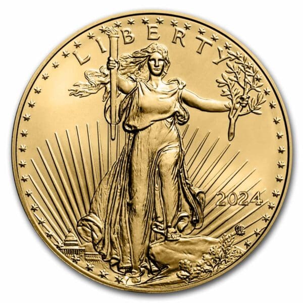 Buy 2024 1 oz Gold American Eagle Coin (BU) Guidance Corporation