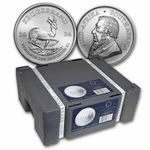South African Silver Krugerrand Sealed Monster Box - (Random Year) BU