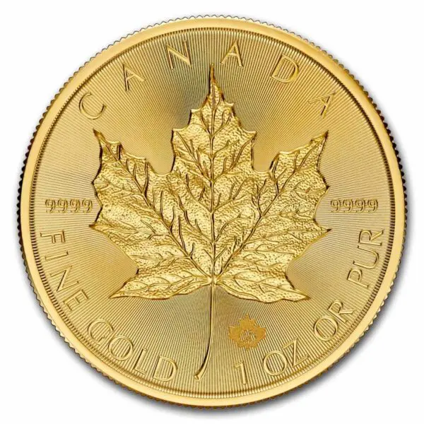 2025 1 oz Gold Canadian Maple Leaf .9999 (BU)