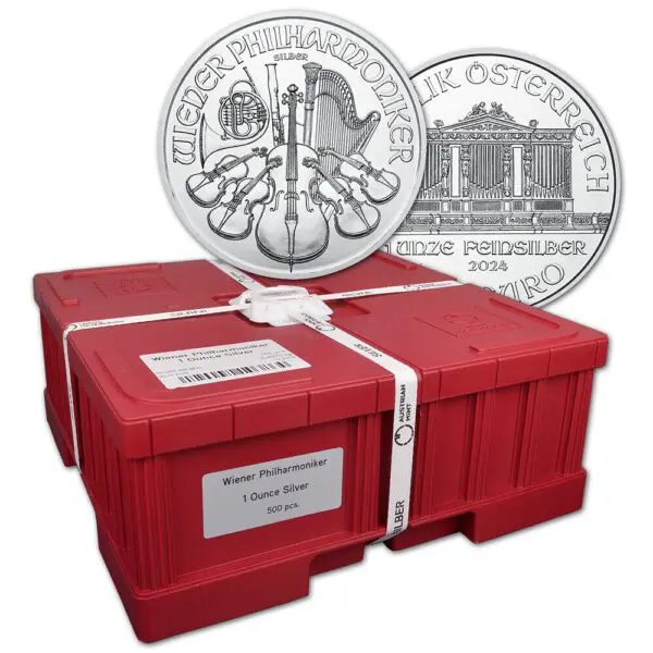 Austrian Philharmonic Silver Monster Box Sealed - Random Year (BU)