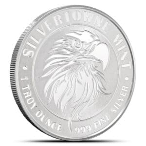 1 oz SilverTowne Mighty Eagle Silver Round