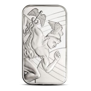 1 oz Sunshine Minting Silver Mercury Bar