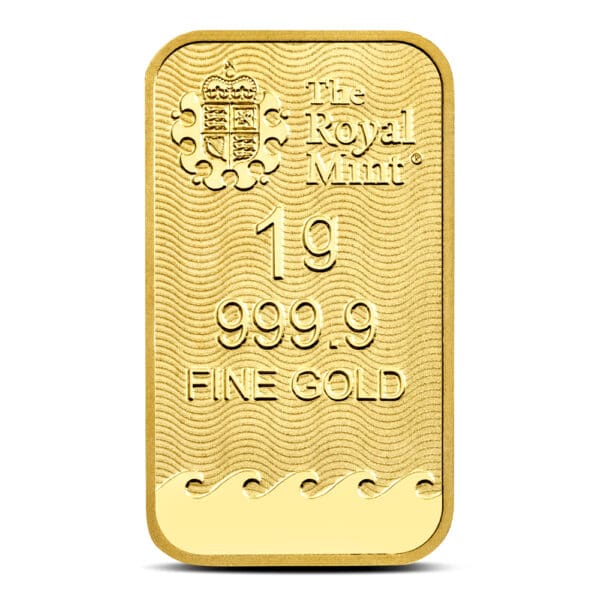 Britannia 1g Gold Bullion Minted Bar - 999.9 Fine Gold - Image 4