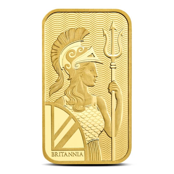 Britannia 1g Gold Bullion Minted Bar - 999.9 Fine Gold - Image 3