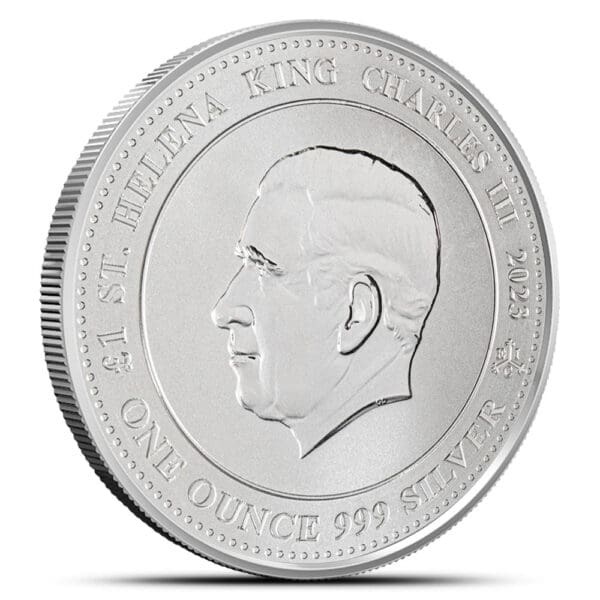 2023 1 oz St. Helena Silver Pegasus Coin - Image 2