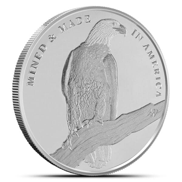 American Reserve 1 oz Silver Round - Mined & Made in America Series - Image 2