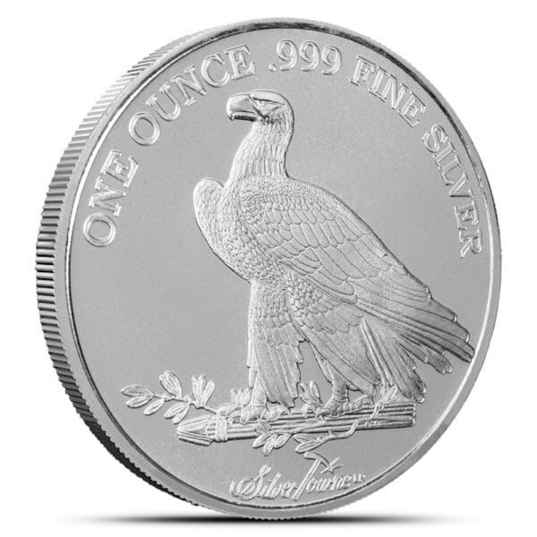 STM Silver 1 oz $10 Indian Replica Round - Image 2