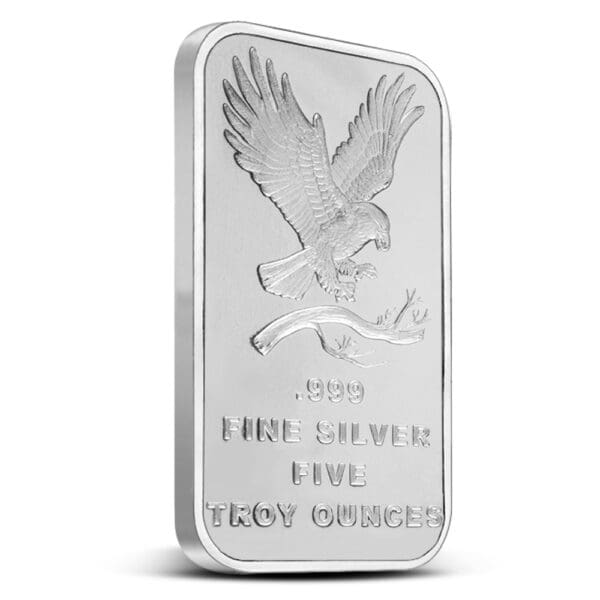 STM Silver 5 oz Eagle Bar