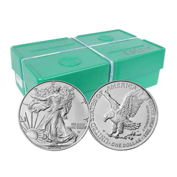 2025 American Silver Eagles Mint Sealed Monster Box - New (BU)