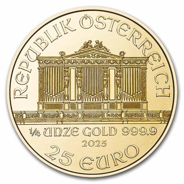 2025 - 1/4 oz Austrian Gold Philharmonic (BU)