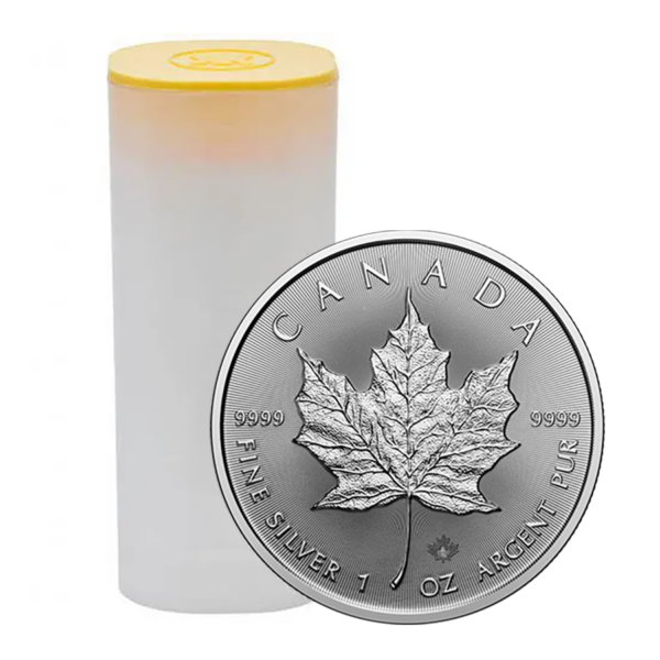 1 oz Silver Canadian Maple Leaf - varied year - Image 3