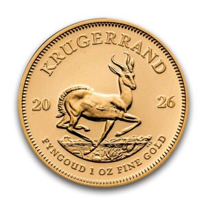 2026 - 1 oz South African Krugerrand Gold Coin (BU)
