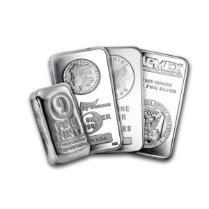 5 oz Silver Bar .999 Random Mint - New (BU)