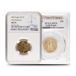 1/4 oz Graded Gold Eagle Varied Year MS70 (NGC/PCGS)